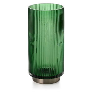 Zielony szklany wazon (wysokość 25,5 cm) Gallo – AmeliaHome