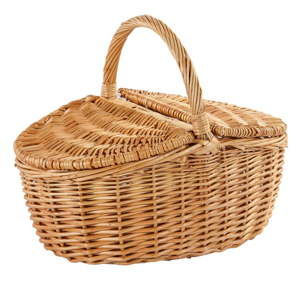 Wiklinowy piknikowy koszyk Maisie, dł. 32 cm