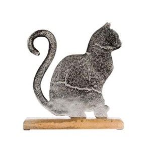 Dekoracja w kształcie kota Ego Dekor, wys. 18,5 cm