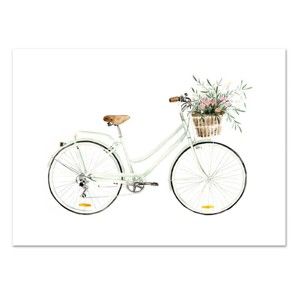 Plakat Leo La Douce Bicycle Love, 21x29,7 cm