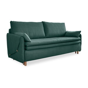 Turkusowa rozkładana sofa 207 cm – Miuform