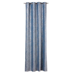 Niebieska zasłona 140x260 cm Lhasa – Mendola Fabrics