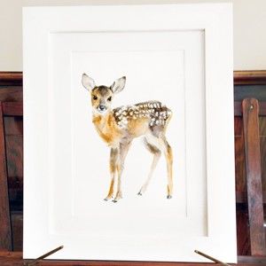 Plakat Baby Deer A4