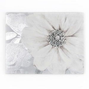 Obraz Graham & Brown Grey Bloom, 80x60 cm