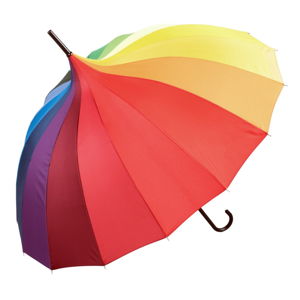 Kolorowy parasol Ambiance Bebeig, ⌀ 90 cm