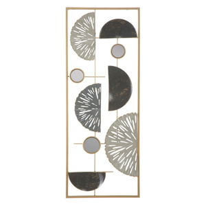 Metalowa dekoracja ścienna Mauro Ferretti Geometric, 28,5x74 cm