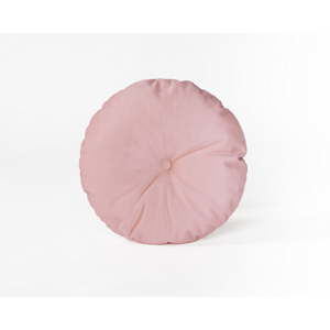Okrągła poduszka dekoracyjna z aksamitnym obiciem Velvet Atelier Abby, ⌀ 45 cm