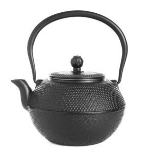 Czarny czajnik żeliwny Bambum Taşev Linden,1,2 l