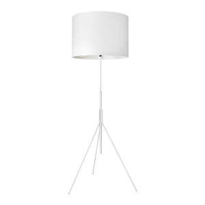Biała lampa stojąca Markslöjd Sling, ø 52 cm