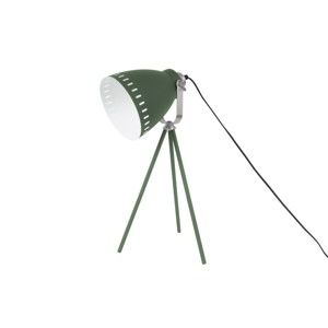Zielona lampa stołowa Leitmotiv Tristar