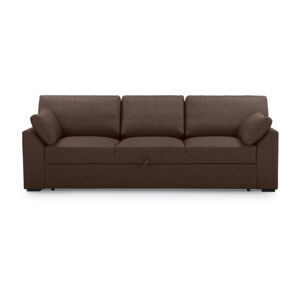 Brązowa rozkładana sofa 233 cm Janson – Scandic