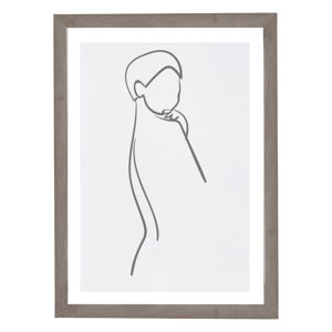 Obraz w ramie Surdic Woman Body, 30x40 cm