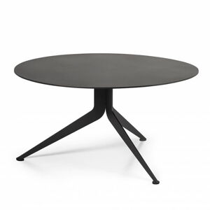 Czarny metalowy okrągły stolik ø 78 cm Daley – Spinder Design