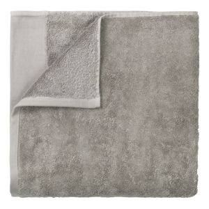 Szary bawełniany ręcznik kąpielowy Blomus, 70x140 cm