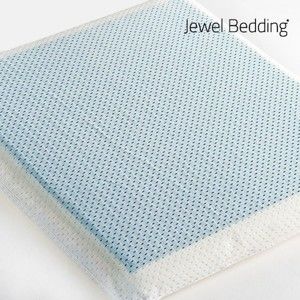 Jasnoniebieska poduszka z żelową warstwą InnovaGoods Jewel Bedding