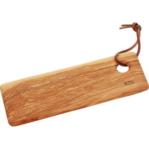 Deska do krojenia z drewna oliwkowego Jean Dubost, 30x10 cm