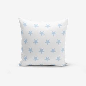 Poszewka na poduszkę z domieszką bawełny Minimalist Cushion Covers Light Blue Star, 45x45 cm