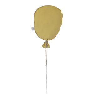 Żółta poduszka w kształcie balona VIGVAM Design My Linen World