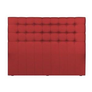 Czerwony zagłówek łóżka Windsor & Co Sofas Deimos, 140x120 cm
