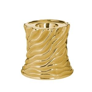 Ceramiczny świecznik w kolorze złota InArt Votive, ⌀ 10 cm