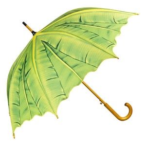 Zielony parasol Von Lilienfeld Palm Tree, ø 100 cm