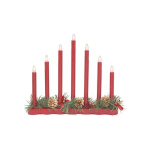 Czerwona dekoracja świetlna ze świątecznym motywem Hol – Markslöjd