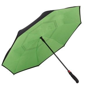 Zielony parasol golfowy Von Lilienfeld Remy FlicFlac, ø 110 cm
