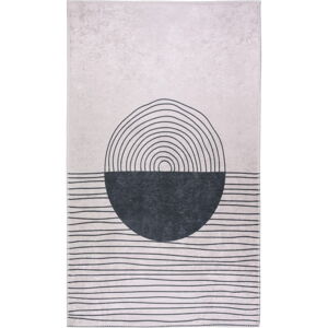 Kremowy dywan odpowiedni do prania 50x80 cm – Vitaus