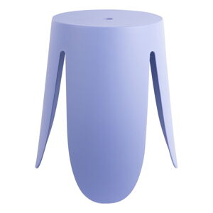 Fioletowy plastikowy stołek Ravish – Leitmotiv