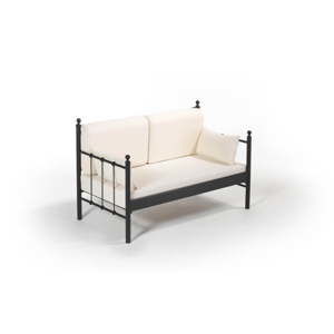 Beżowa 2-osobowa sofa ogrodowa Lalas DK, 76x149 cm