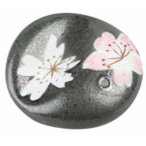 Czarna ceramiczna podstawka na pałeczki Tokyo Design Studio Sakura