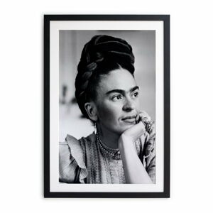 Czarno-biały plakat Madre Selva Kahlo, 30x40 cm