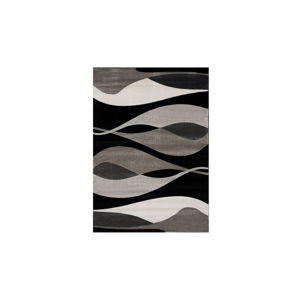 Szaro-czarny dywan Webtappeti Manhattan Hudson, 120x170 cm