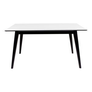 Stół rozkładany z czarnymi nogami House Nordic Copenhagen, 150x95 cm