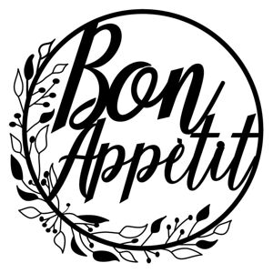 Metalowa dekoracja ścienna Bon Appetit – Wallity