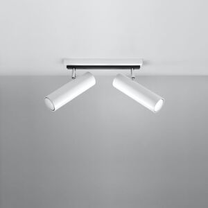 Biała lampa sufitowa 6x30 cm Mira – Nice Lamps