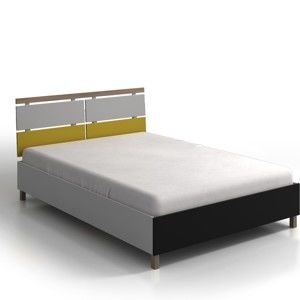 Łóżko 1-osobowe z drewna sosnowego i bukowego SKANDICA Vaxholm, 120x200 cm