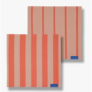 Serwetki tekstylne w zestawie 2 sztuk Stripes - Mette Ditmer Denmark