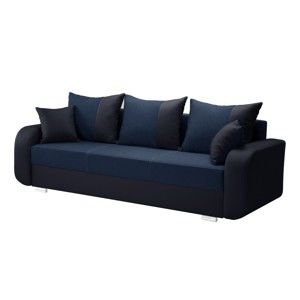 Granatowa sofa 3-osobowa INTERIEUR DE FAMILLE PARIS Destin