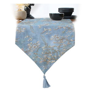 Niebieski bieżnik na stół 140x45 cm - Minimalist Cushion Covers