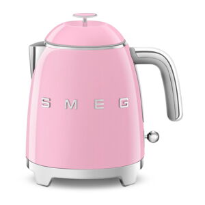 Różowy czajnik elektryczny ze stali nierdzewnej 800 ml Retro Style – SMEG