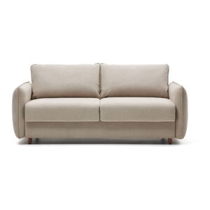 Beżowa rozkładana sofa 185 cm Carlota – Kave Home