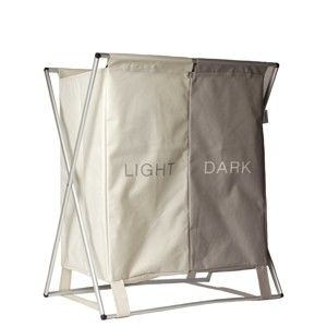 Beżowy kosz na pranie Sabichi Light & Dark