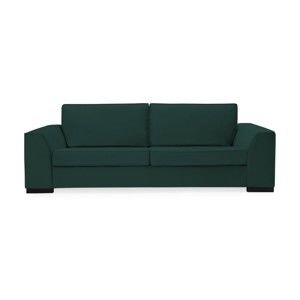 Ciemnozielona sofa 3-osobowa Vivonita Bronson