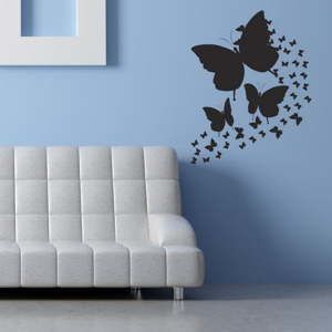 Dekoracyjna naklejka na ścianę Butterflies