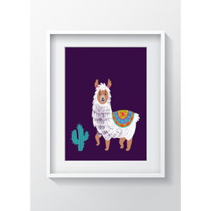 Obraz OYO Kids Llama Adventures, 24x29 cm