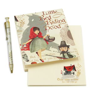 Notes 50 str. w formacie A6 z długopisem Little Red Riding Hood – Kartos