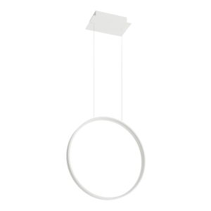 Biała lampa wisząca LED 55x16 cm Tim – Nice Lamps