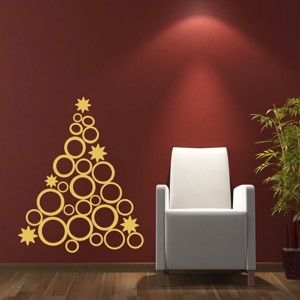 Naklejka świąteczna Ambiance Christmas Tree Design