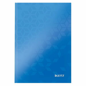 Niebieski notatnik Leitz A5, 80 stron